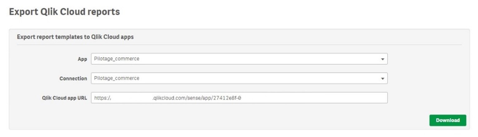 application connexion nprinting