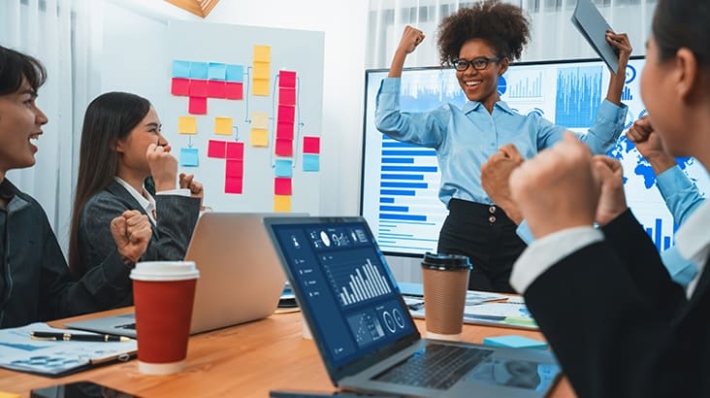 equipe marketing performante