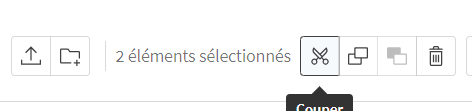 fonctions couper copier coller
