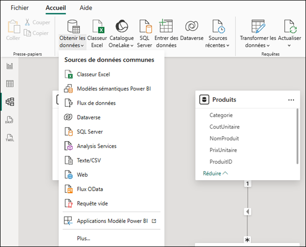 Importer les données dans Power BI