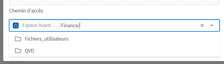 interface selection qlik