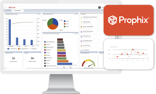 Prophix  analysez, budgétisez, planifiez plus vite et plus loin