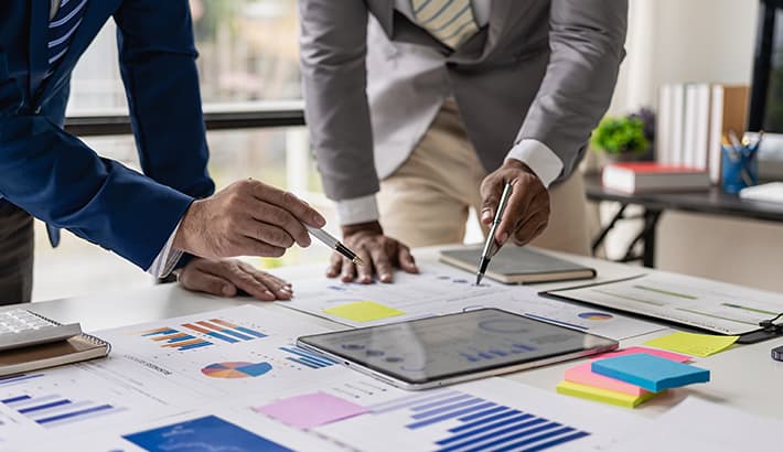 reporting financier different